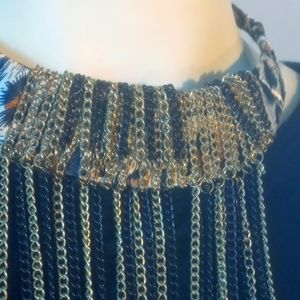 Collar mujer animal print